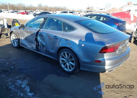 2016 Audi A7 3.0T Premium Plus from USA, damaged, VIN WAUWGAFC4GN092575